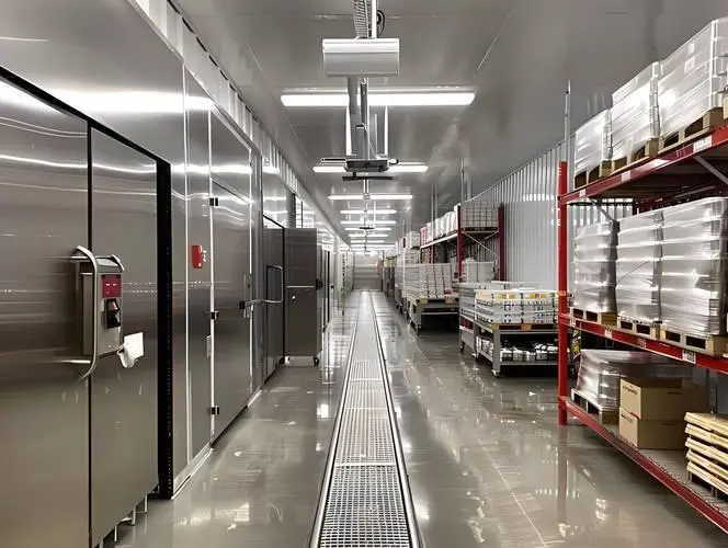 食品加工车间格栅实景